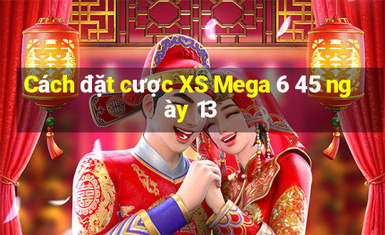 Cách đặt cược XS Mega 6 45 ngày 13