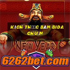 kích thước bàn bida chuẩn