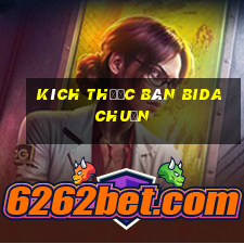 kích thước bàn bida chuẩn