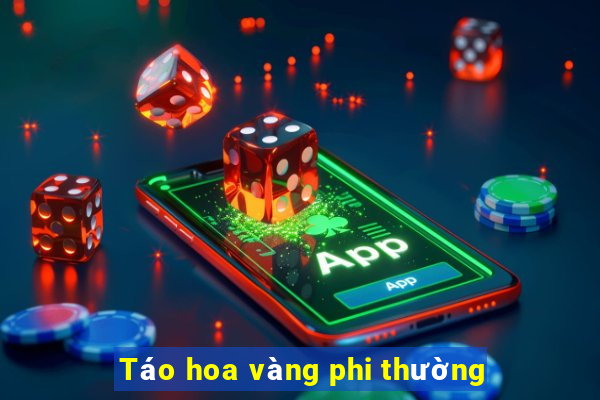 Táo hoa vàng phi thường