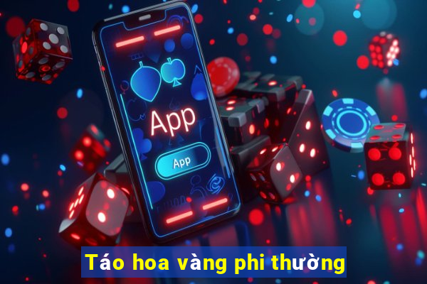 Táo hoa vàng phi thường