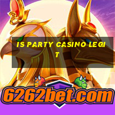 is party casino legit