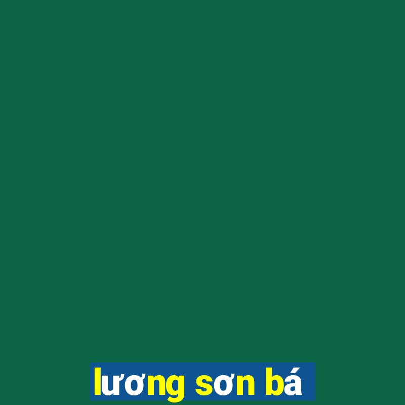 lương sơn bá