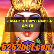 Email: info@ttgame.com.tr