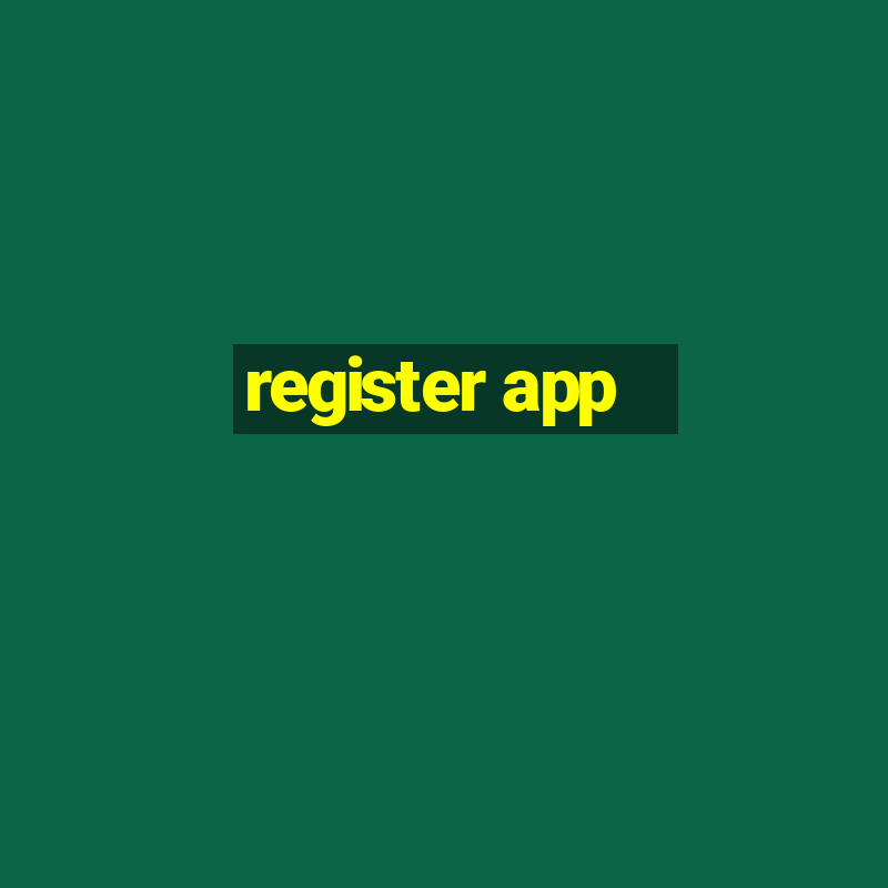 register app