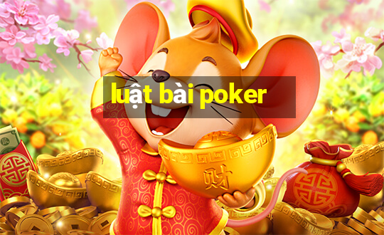 luật bài poker