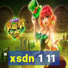 xsdn 1 11