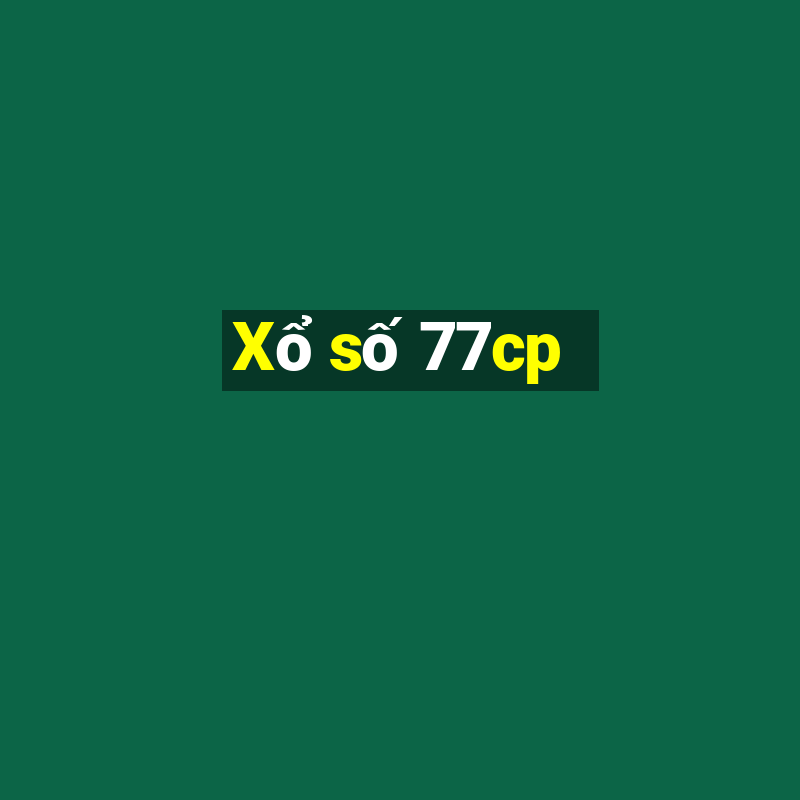 Xổ số 77cp