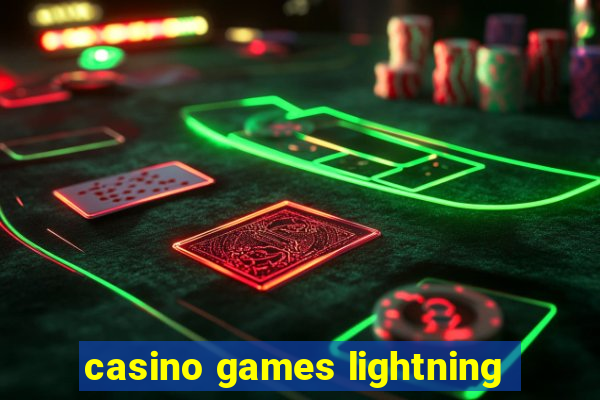 casino games lightning