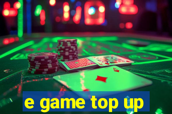 e game top up