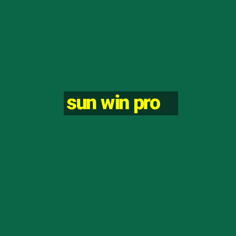 sun win pro