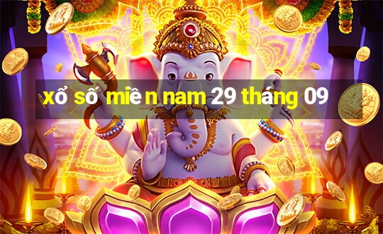 xổ số miền nam 29 tháng 09