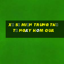 xổ số miền trung thứ tư ngày hôm qua