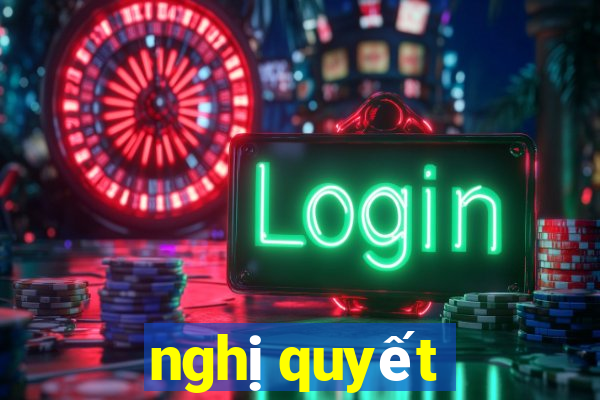 nghị quyết