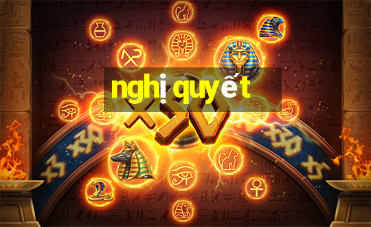 nghị quyết