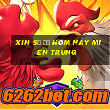 xin số đề hôm nay mien trung