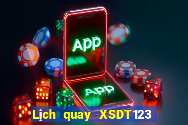 Lịch quay XSDT123 ngày 23