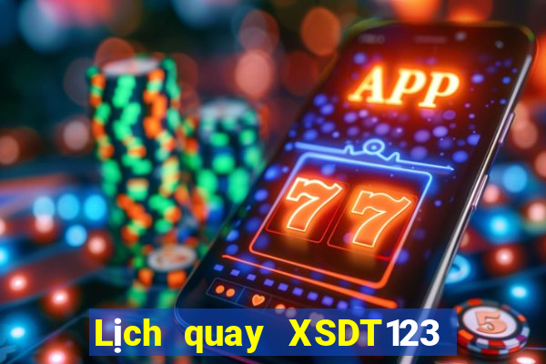 Lịch quay XSDT123 ngày 23