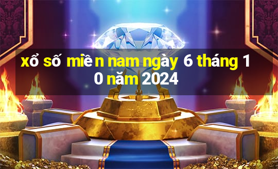 xổ số miền nam ngày 6 tháng 10 năm 2024