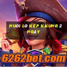 nuôi lô kep khung 2 ngày