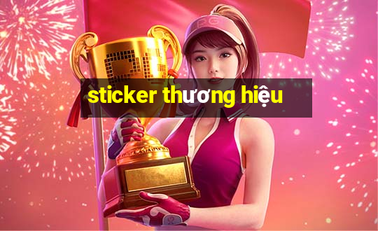 sticker thương hiệu