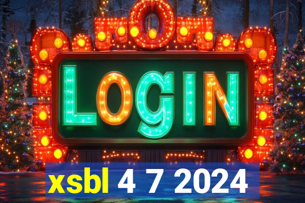 xsbl 4 7 2024