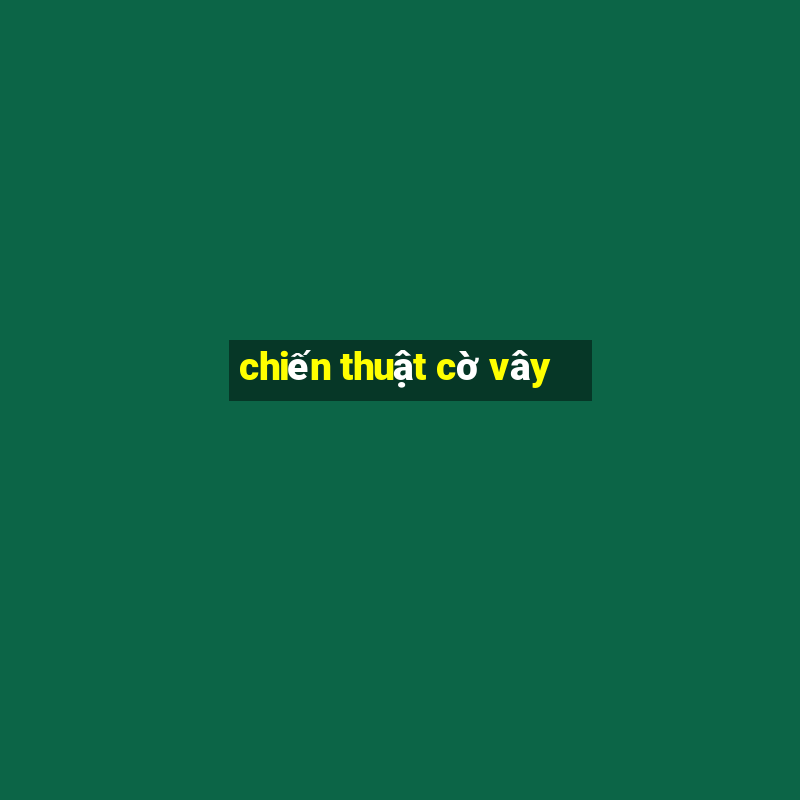 chiến thuật cờ vây