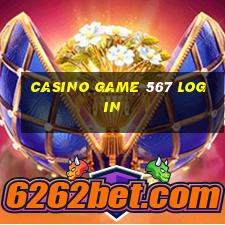 casino game 567 login