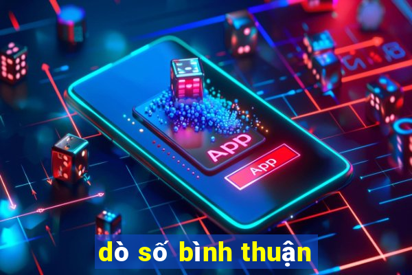 dò số bình thuận