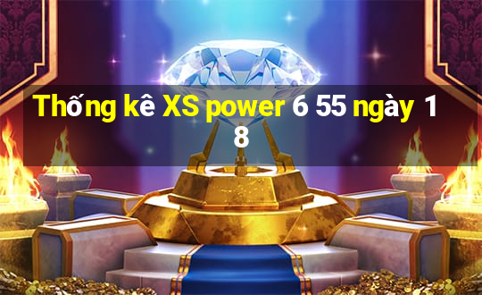 Thống kê XS power 6 55 ngày 18