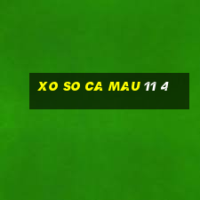 xo so ca mau 11 4