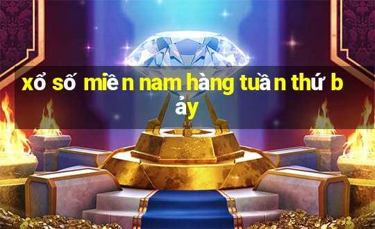 xổ số miền nam hàng tuần thứ bảy