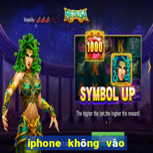 iphone không vào được w88