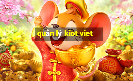 quản lý kiot viet