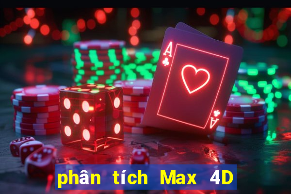 phân tích Max 4D ngày thứ năm