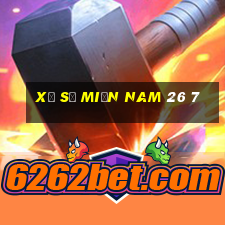 xổ số miền nam 26 7