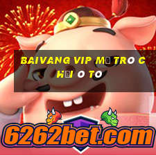 Baivang Vip Mở Trò Chơi Ô Tô