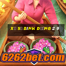 xổ số bình dương 2 9