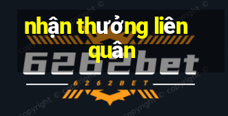 nhận thưởng liên quân