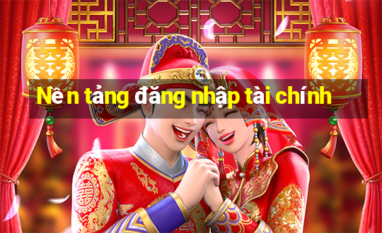 Nền tảng đăng nhập tài chính