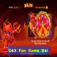 G63 Fun Game Bài Rút Tiền Uy Tín