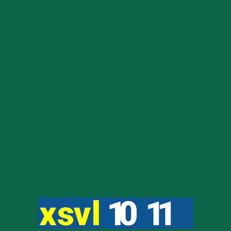 xsvl 10 11