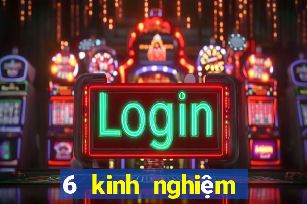 6 kinh nghiệm lô đề bất bại