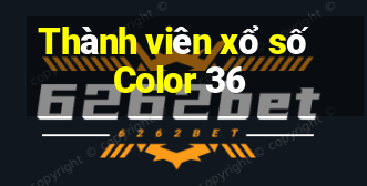 Thành viên xổ số Color 36