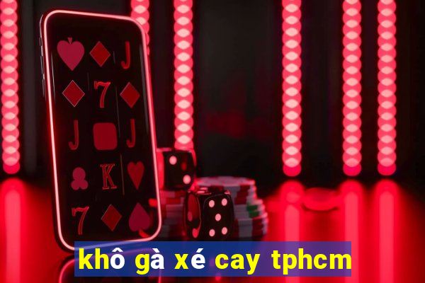 khô gà xé cay tphcm