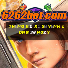 thống kê xổ số vĩnh long 30 ngày