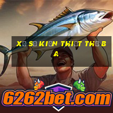 xổ số kiến thiết thứ ba