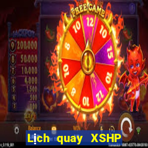 Lịch quay XSHP thứ Ba