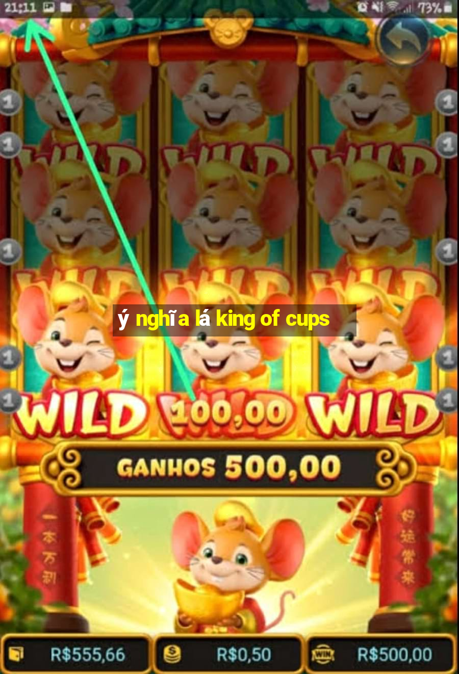 ý nghĩa lá king of cups