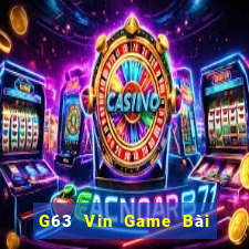 G63 Vin Game Bài 3 Cây Online